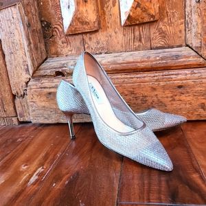 SILVER SHOES Pointed Toe Pump NINA